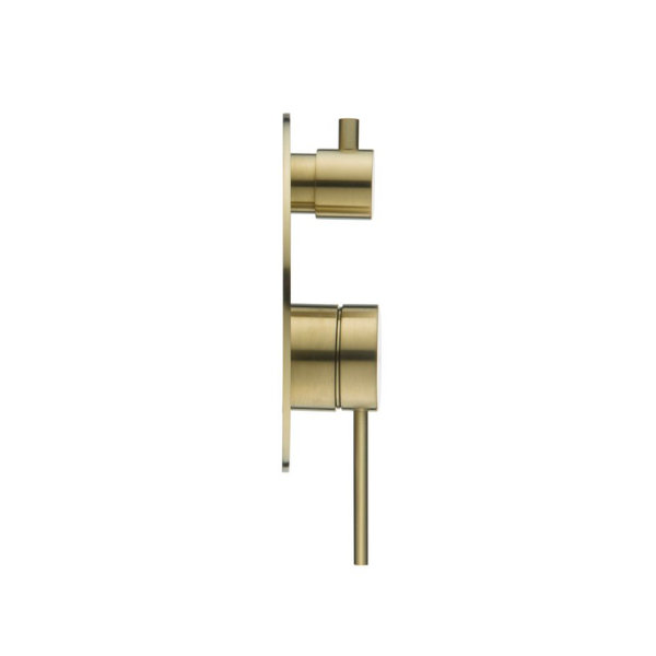 Mica Shower Mixer with Diverter – 1P | French Gold