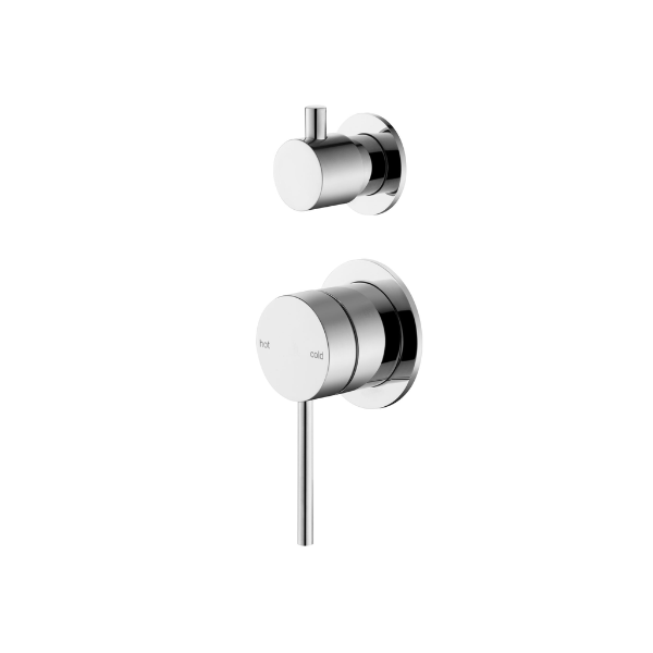 Mica Shower Mixer with Diverter – 2P | Chrome
