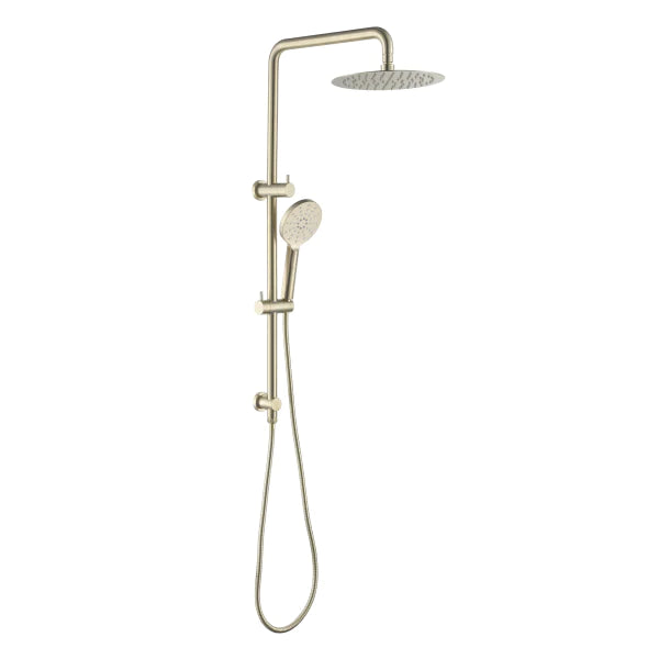 Mica Dual Shower Rail | French Gold