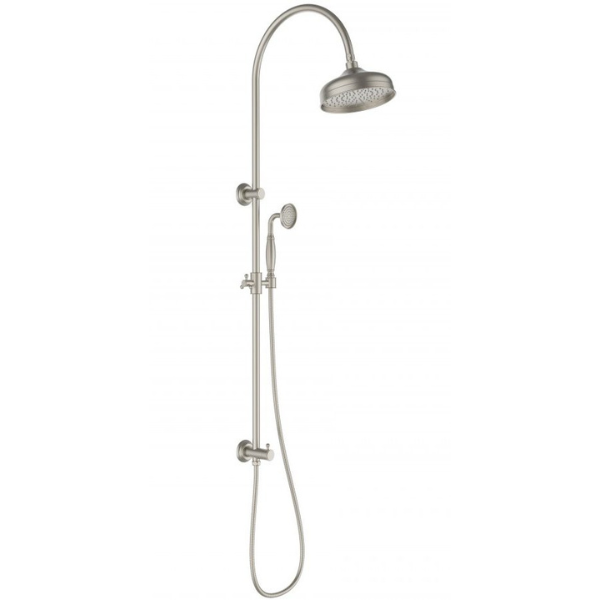 CLASICO DUAL SHOWER RAIL | BRUSHED NICKEL