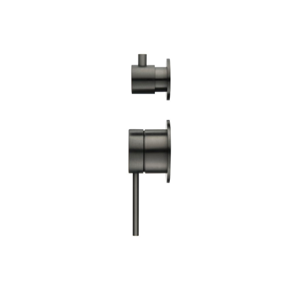 Mica Shower Mixer with Diverter – 2P | Gunmetal