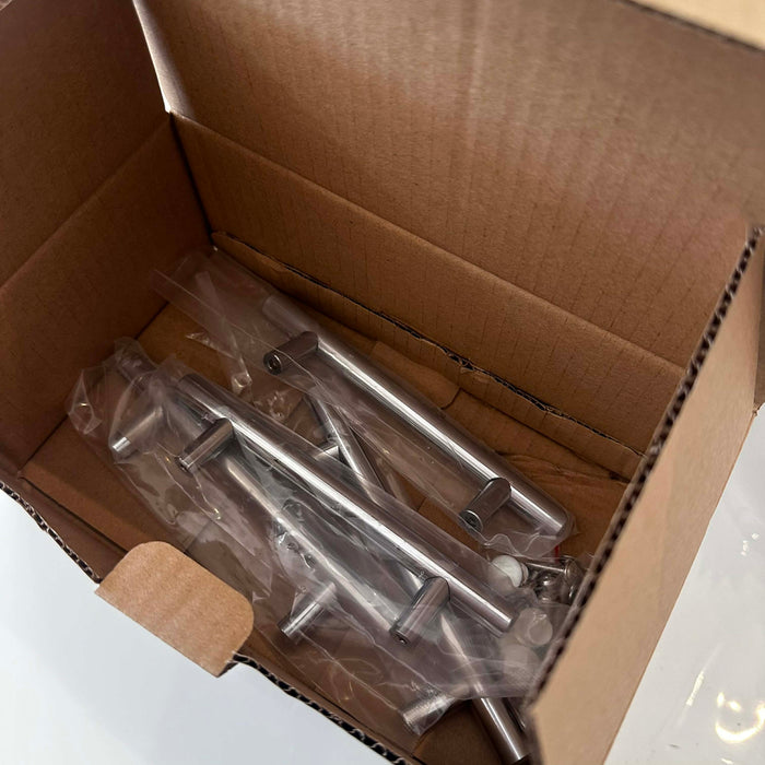 Black Double Vanity with White Stone Under-mount