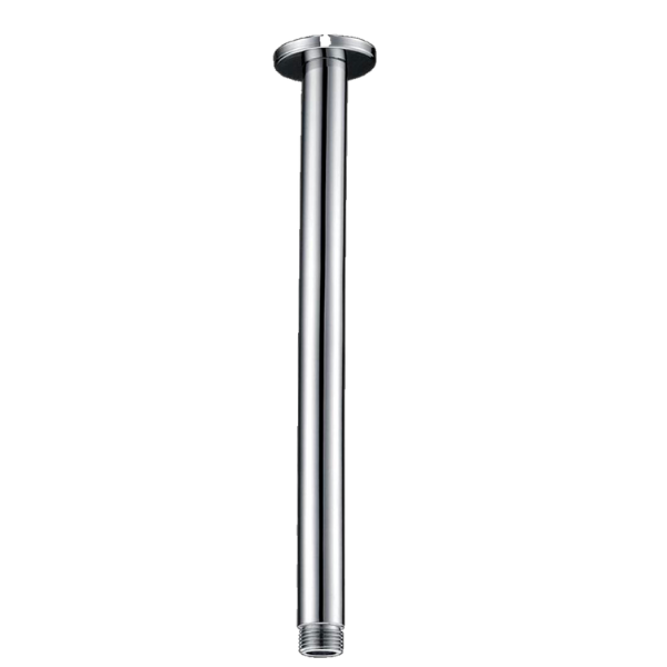 Mica Round Ceiling Arm | Chrome