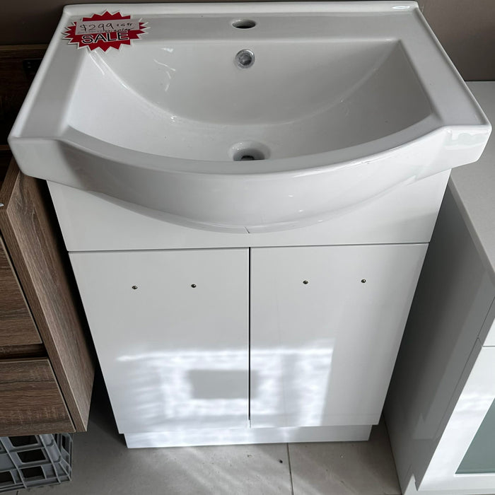 600mm White Bathroom Vanity