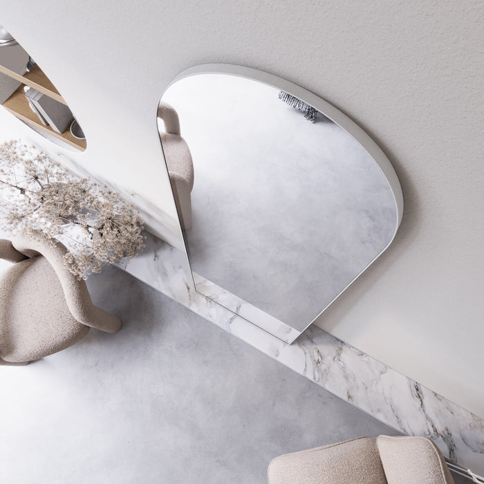 WHITE ARCH MIRROR | 1700 x 600mm