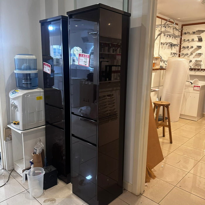 390mm Chocolate Glossy Cabinet
