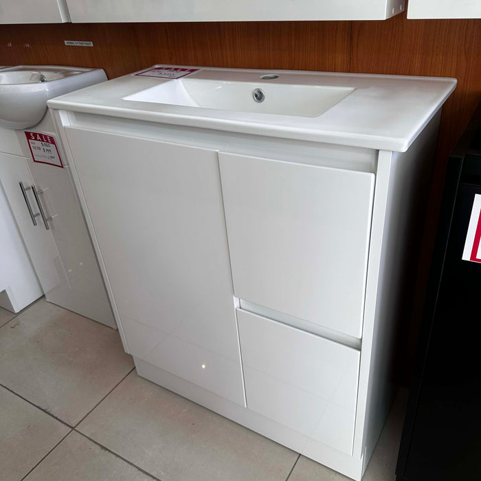 750mm White Bathroom Vanity