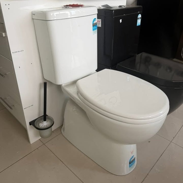 White Round S-Trap 150mm Toilet