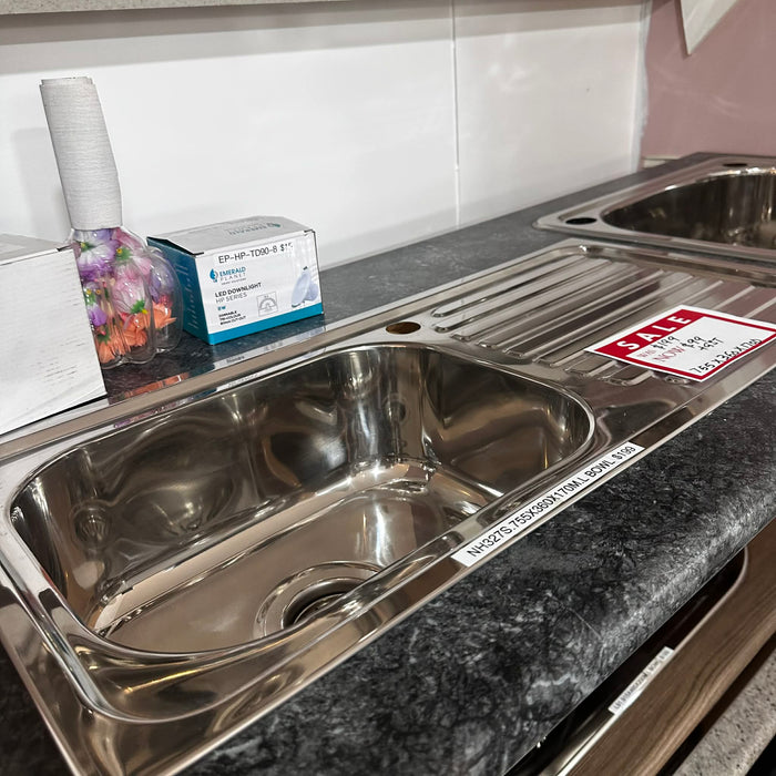 755mm Chrome Sink Sink