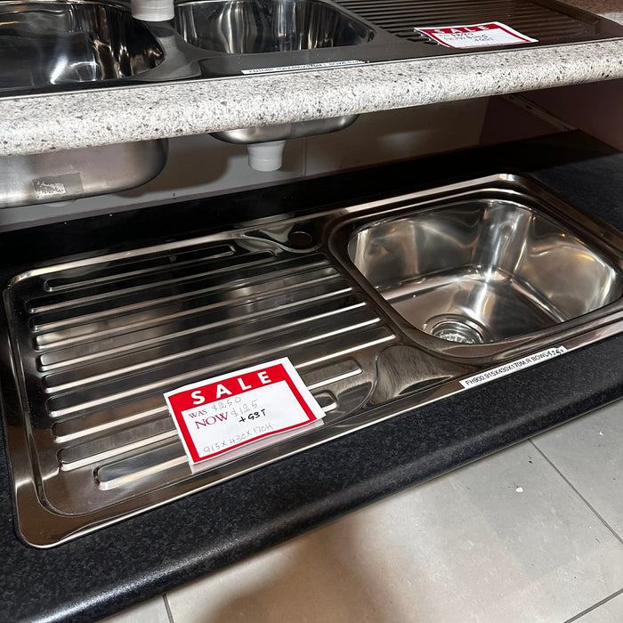 915mm Chrome Single Sink