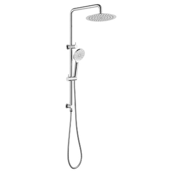 MICA DUAL SHOWER RAIL | CHROME