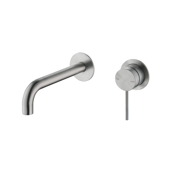 Mica Wall-Spout Combo – 2P | Brushed Nickel