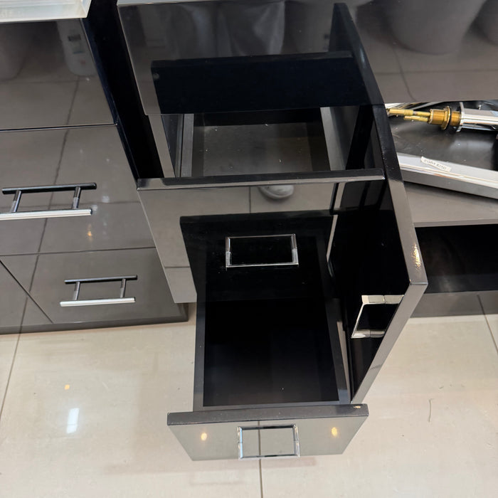 Double Basin Vanity Dark Chocolate Brown (Cabinet Only)