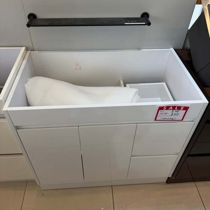 White Vanity Cabinet Cabinet Only