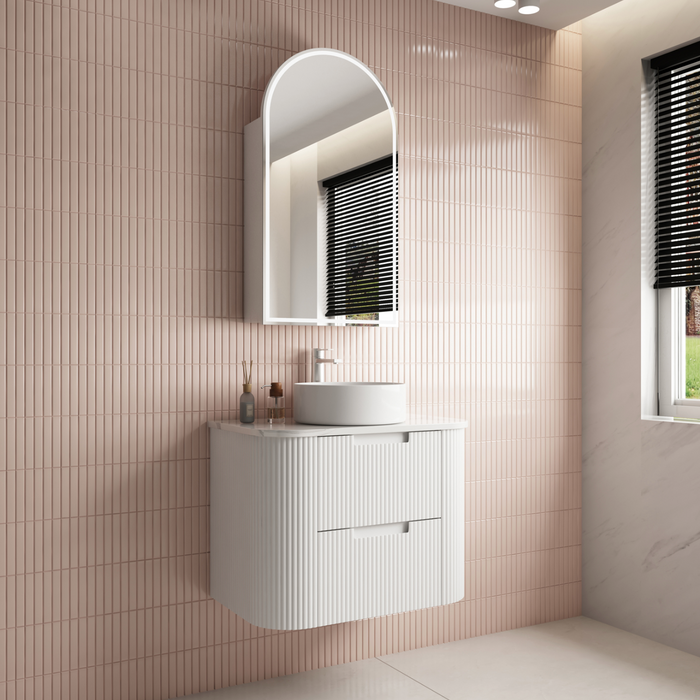 Curva Wall Hung Vanity 750mm