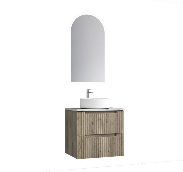 Tuscana Wall Hung Vanity 600mm