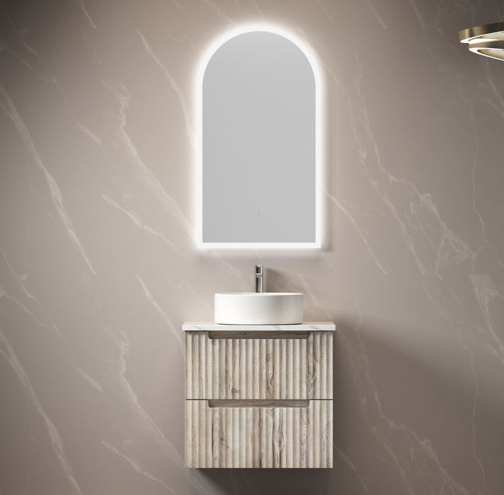 Tuscana Wall Hung Vanity 600mm