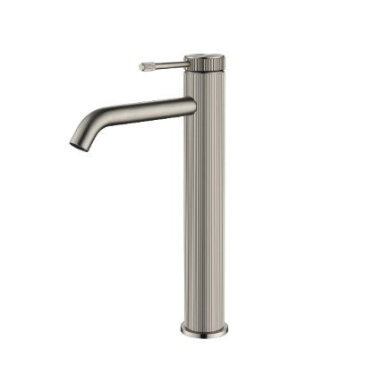 Fluted Tall Basin Mixer