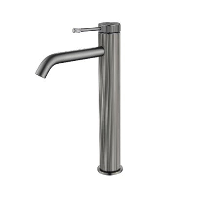 Fluted Tall Basin Mixer