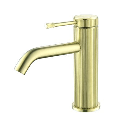 Fluted Basin Mixer