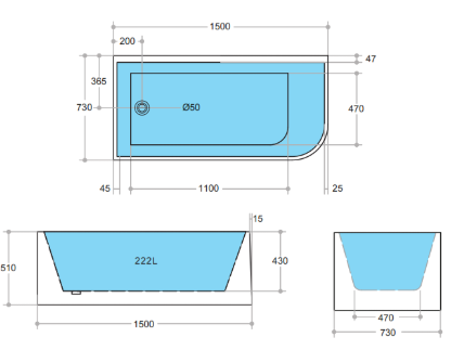 Corner CBT1500L-510