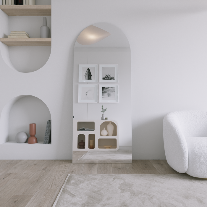 FRAMELESS ARCH MIRROR | 1700 X 700