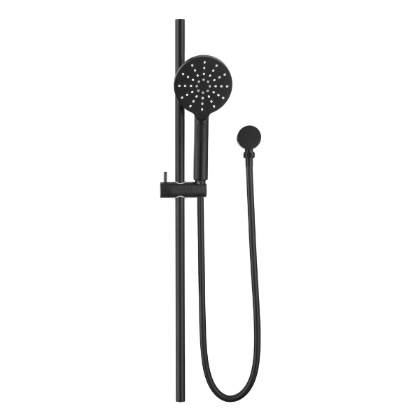 Mica Shower Rail | Black