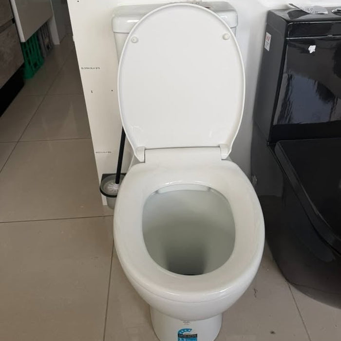 White Round S-Trap 150mm Toilet