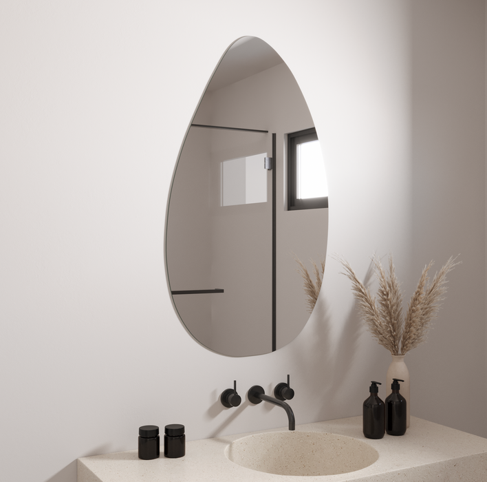 PEBBLE IRREGULAR / ASYMMETRIC MIRROR | 1200 X 700mm