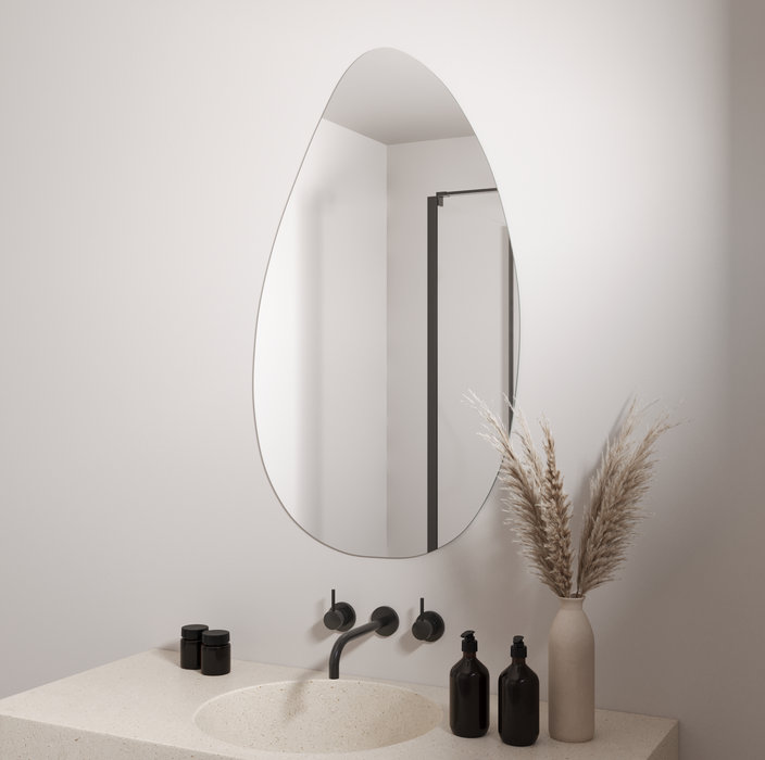 PEBBLE IRREGULAR / ASYMMETRIC MIRROR | 1200 X 700mm