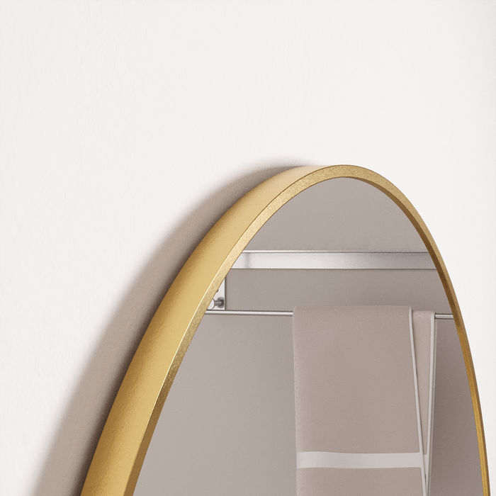 GOLD ARCH VANITY MIRROR | 950 X 700mm